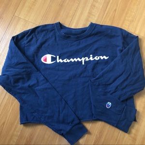 Champion cropped long sleeve